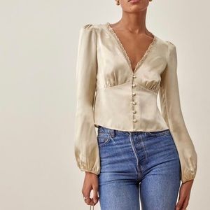 Reformation Rosen Top